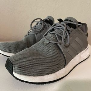 Mens Adidas shoes sneakers grey white